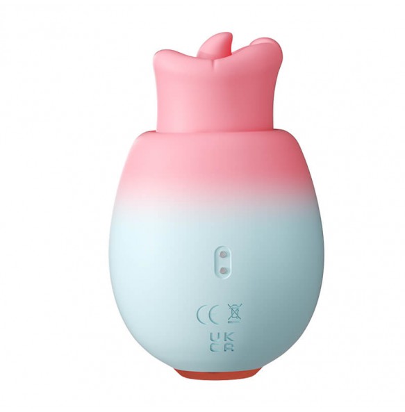 Ankni - Cherry Lips Realistic Oral Suction Vibrator (Chargeable - Pink)